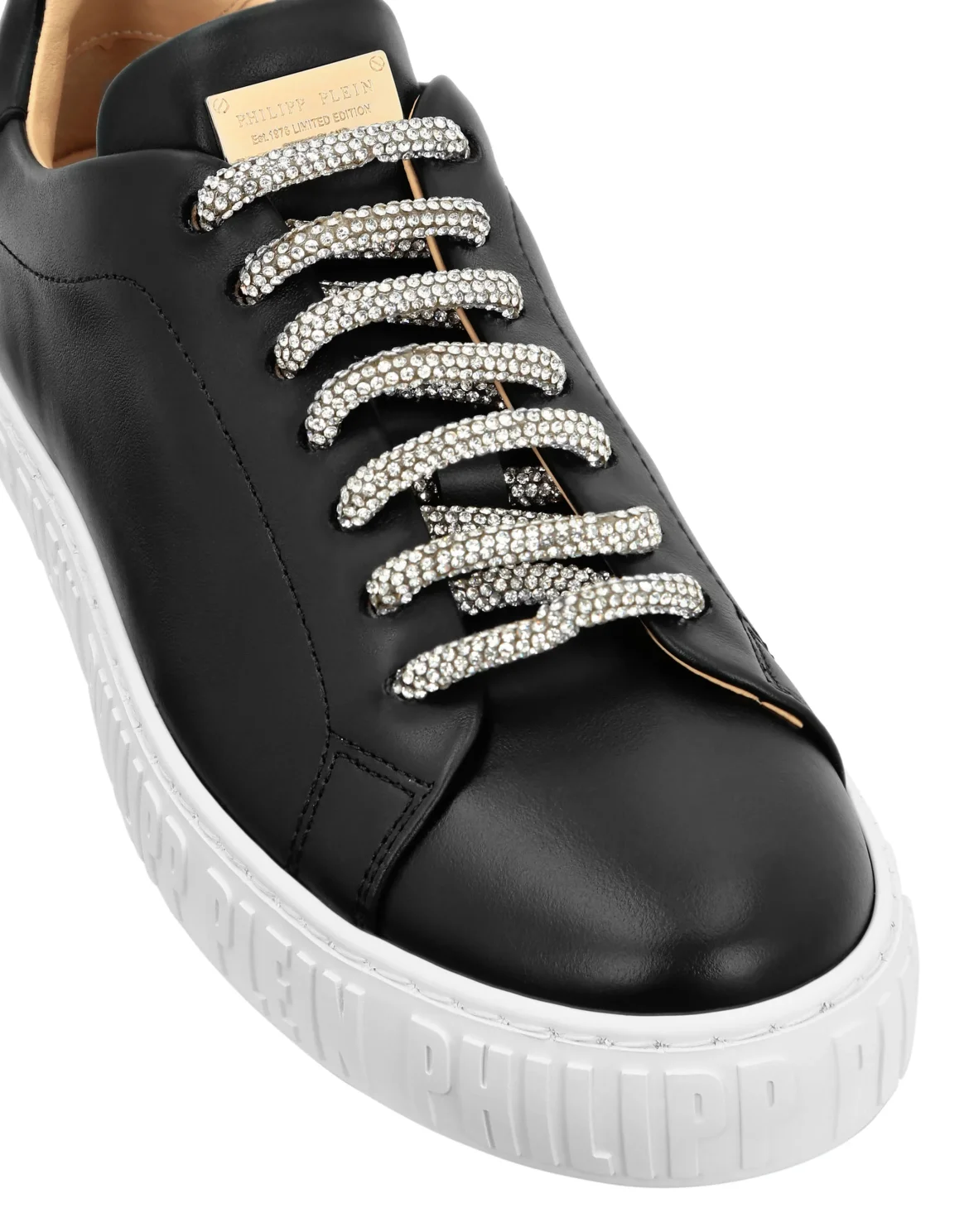 Lo-Top Sneakers Basic with Crystals, цвет: Черный