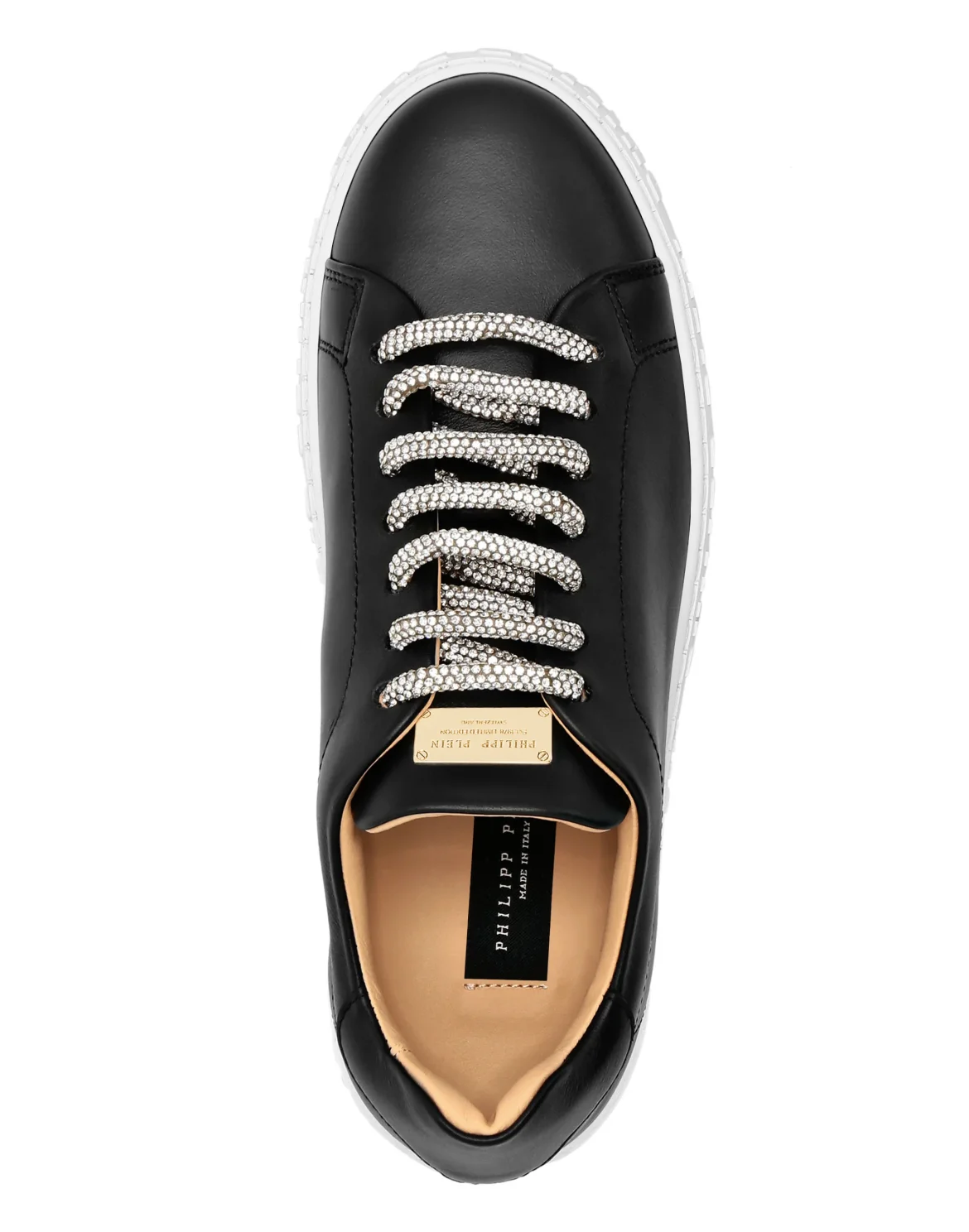 Lo-Top Sneakers Basic with Crystals, цвет: Черный