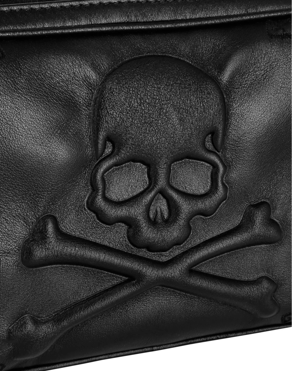 Embroidered Leather Fenny Pack Paisley, цвет: Черный
