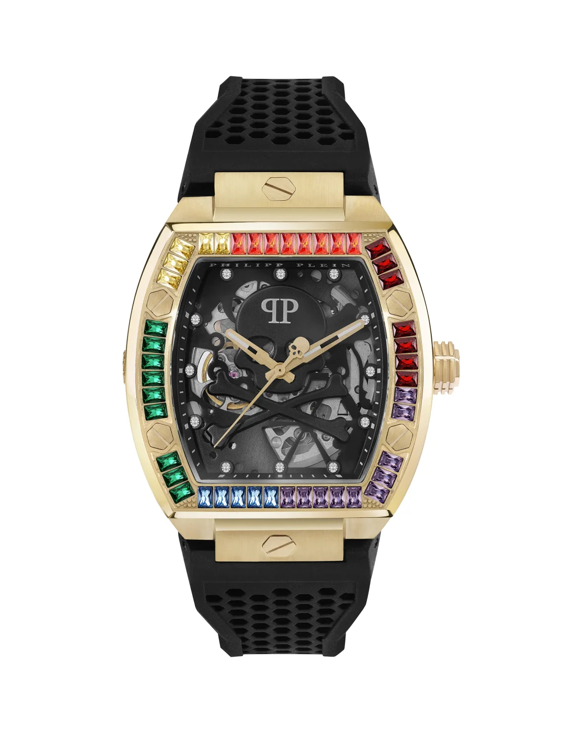 THE $KELETON WATCH, цвет: Черный