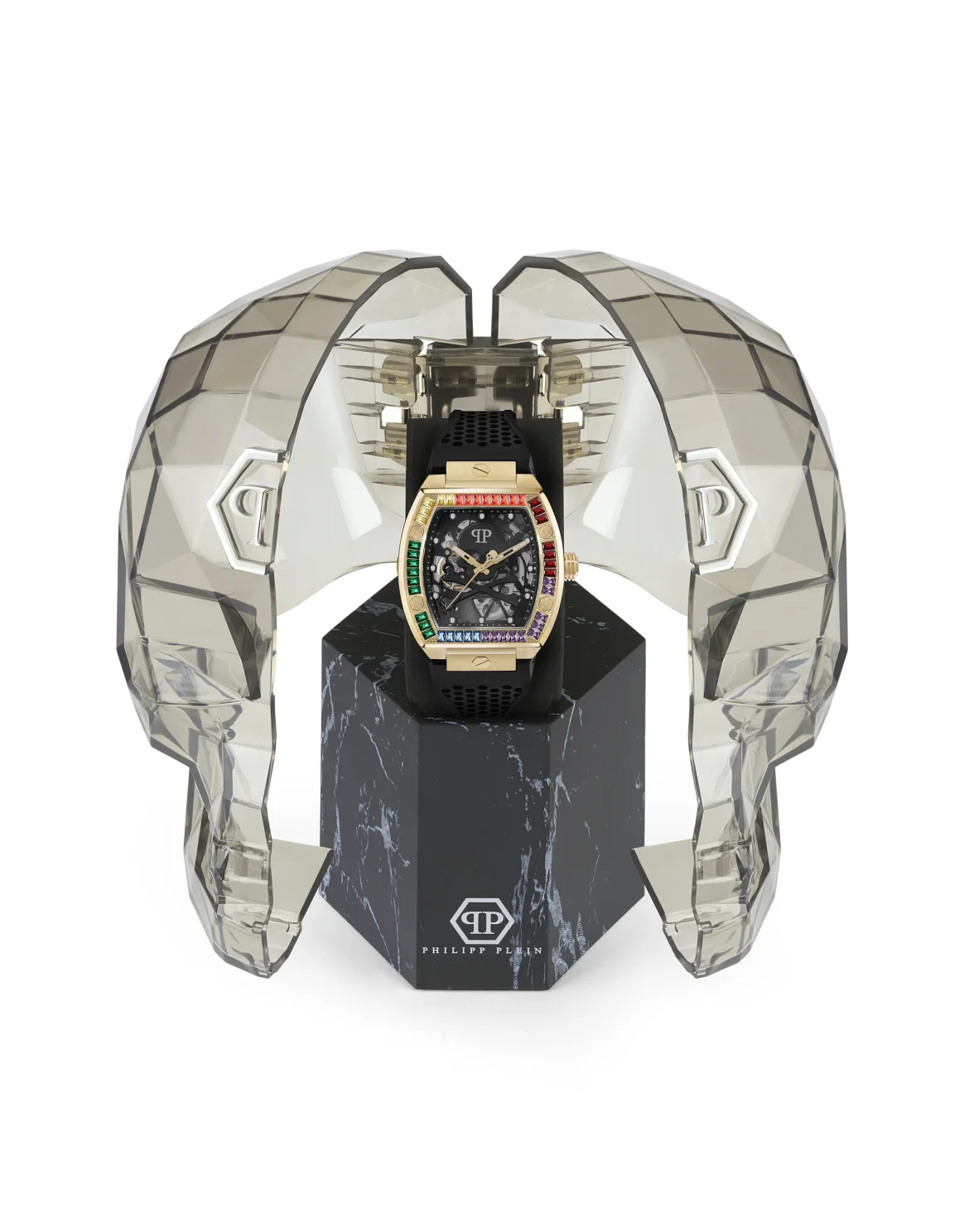 THE $KELETON WATCH, цвет: Черный