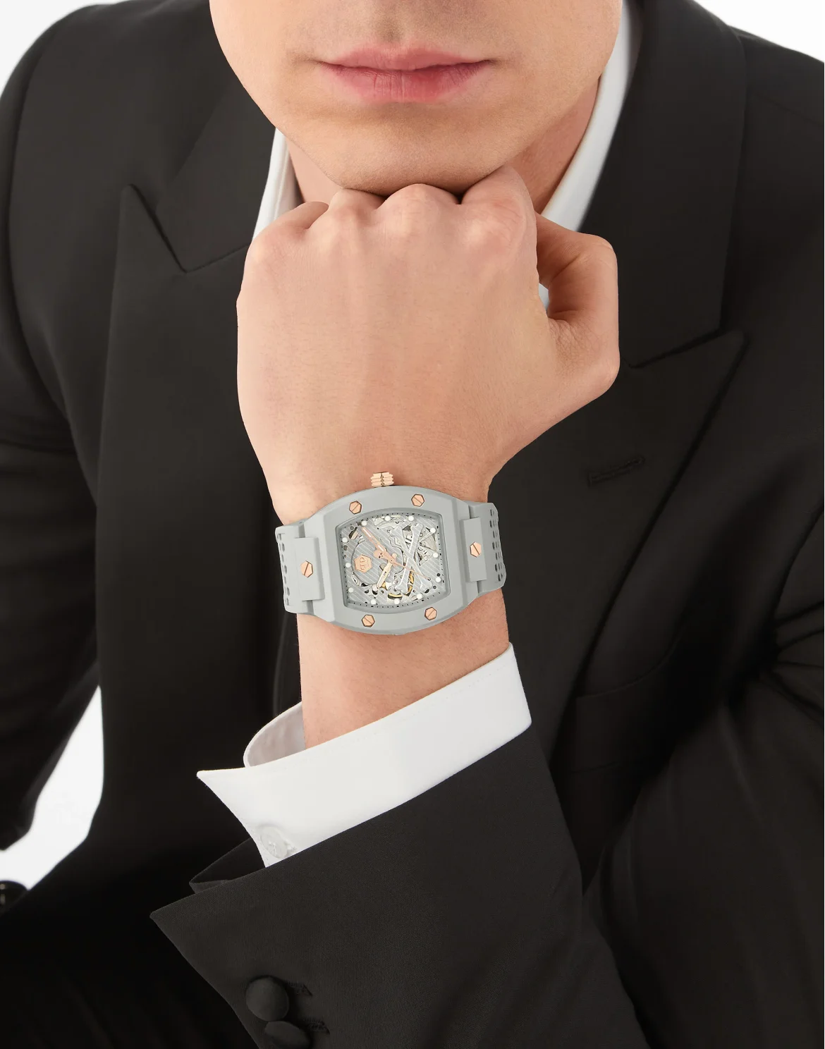 THE $KELETON ECOCERAMIC  WATCH, цвет: Белый