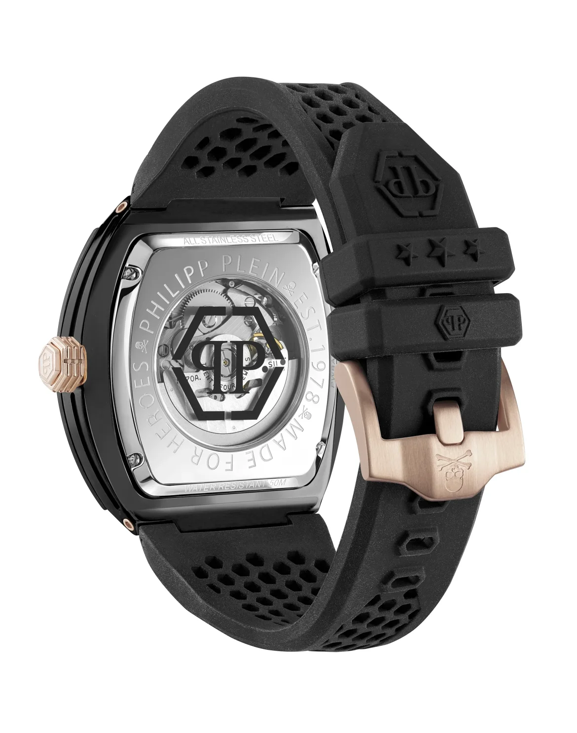 THE $KELETON ECOCERAMIC  WATCH, цвет: Черный