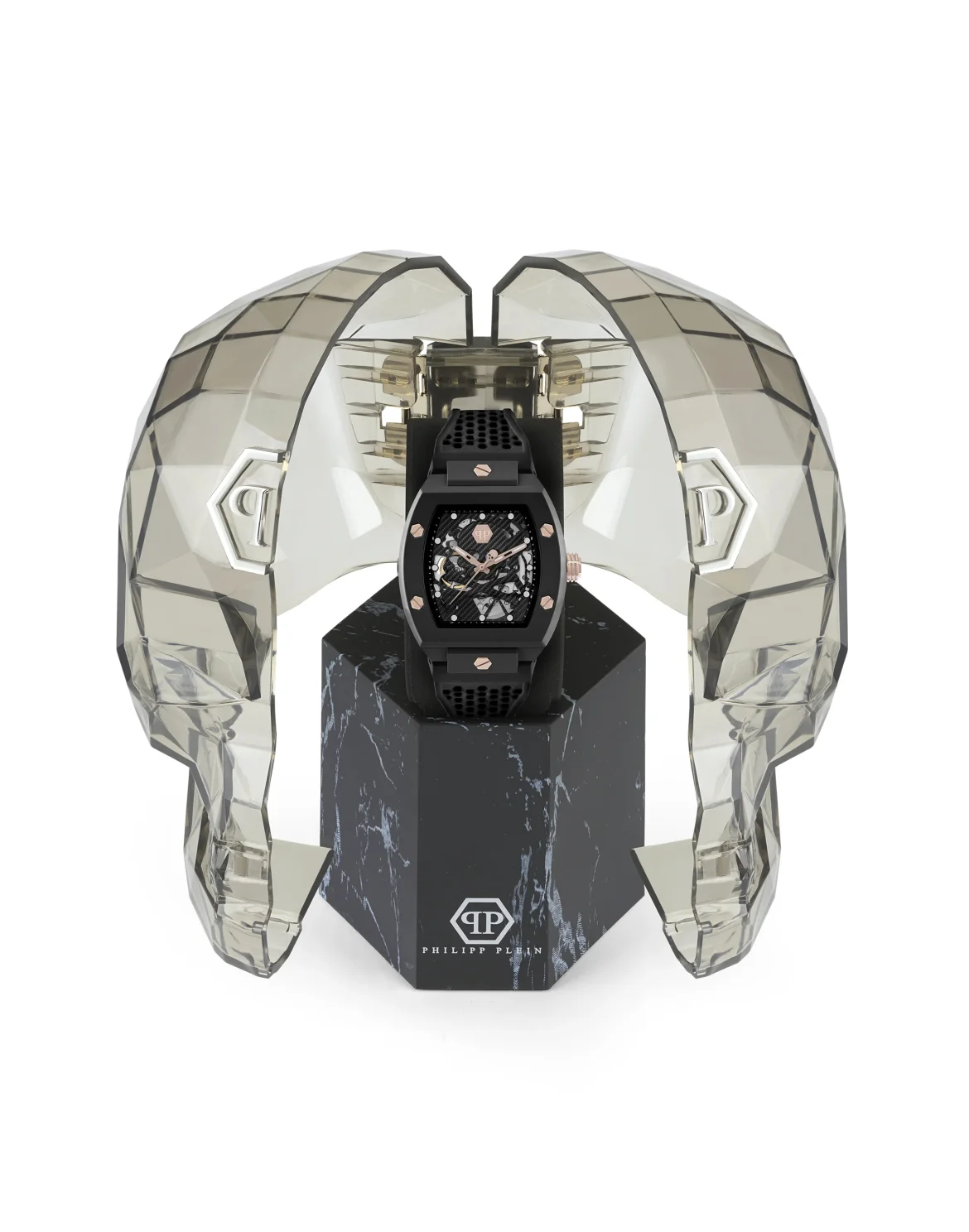THE $KELETON ECOCERAMIC  WATCH, цвет: Черный