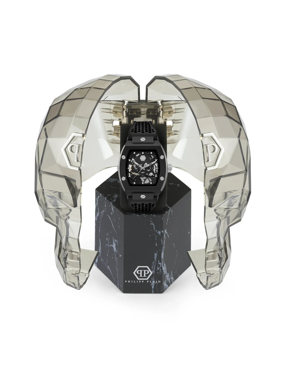 THE $KELETON ECOCERAMIC  WATCH, цвет: Черный
