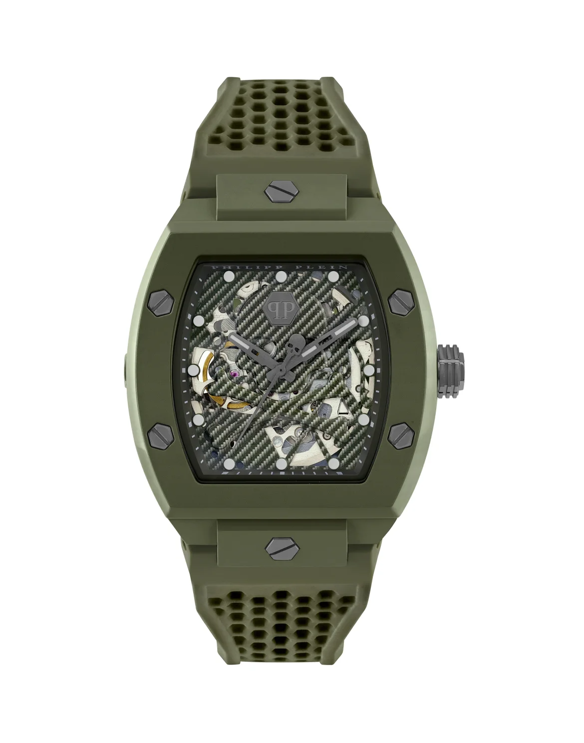 THE $KELETON ECOCERAMIC  WATCH, цвет: Зеленый