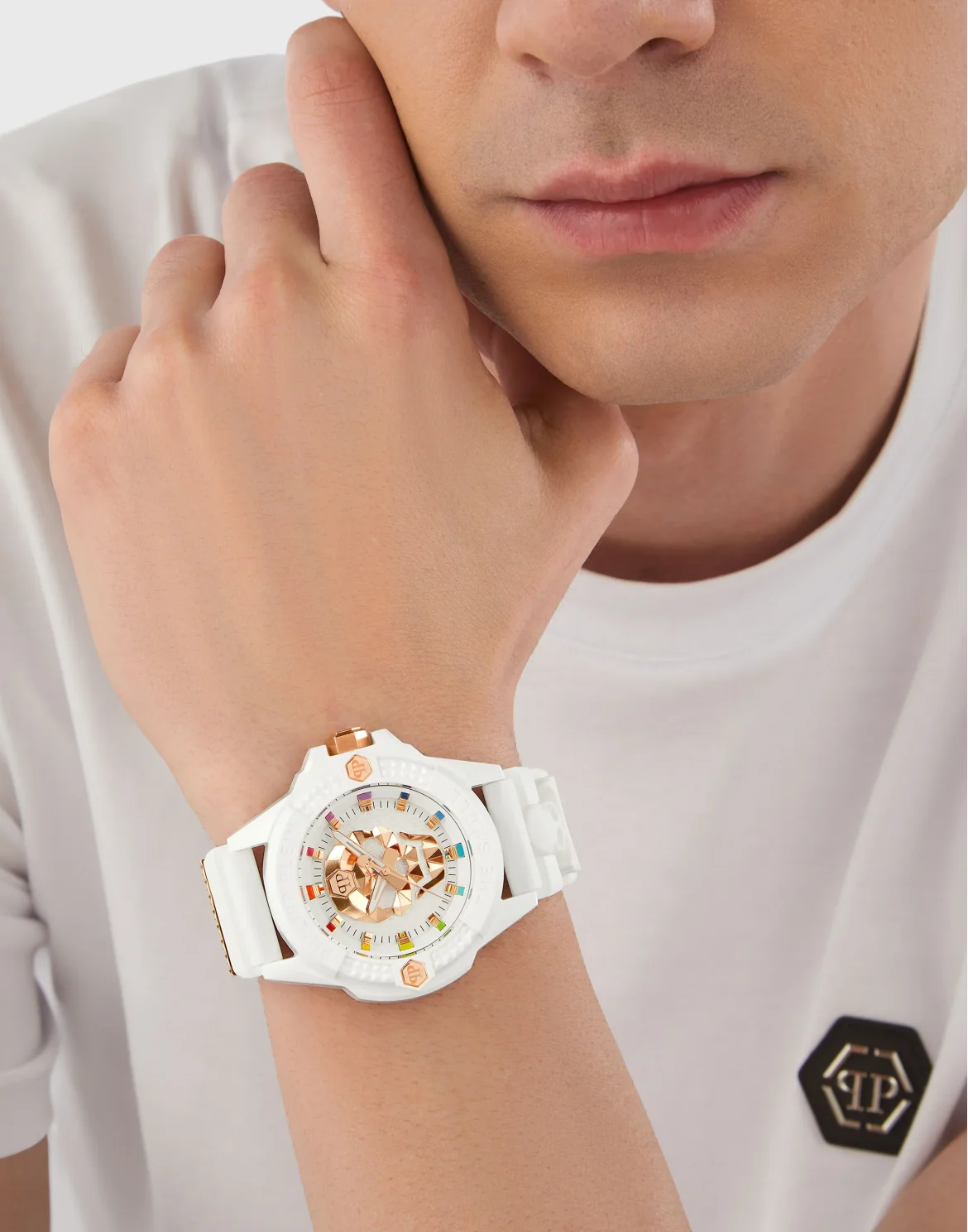 THE $KULL ECOCERAMIC WATCH, цвет: Белый