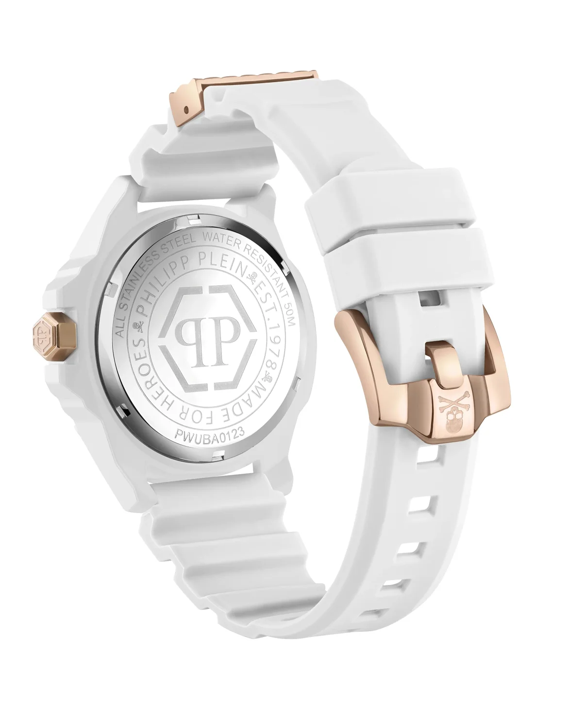 THE $KULL ECOCERAMIC WATCH, цвет: Белый