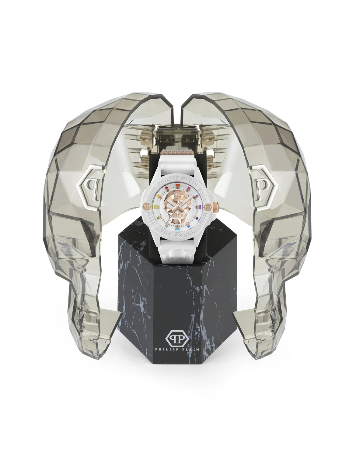 THE $KULL ECOCERAMIC WATCH, цвет: Белый