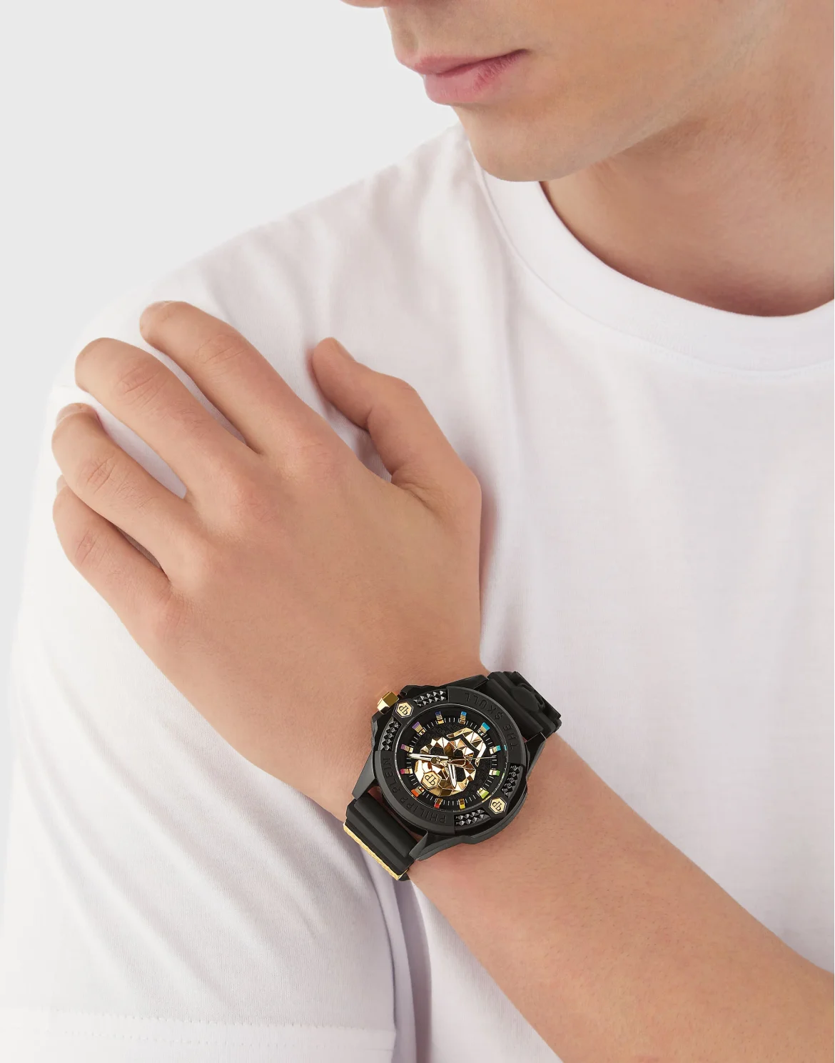 THE $KULL ECOCERAMIC WATCH, цвет: Черный