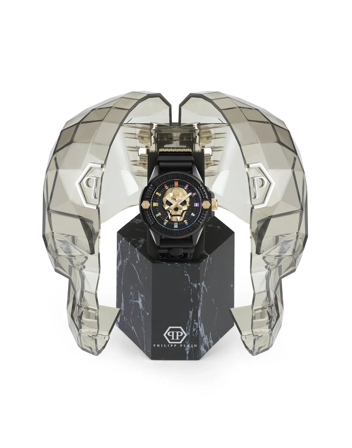 THE $KULL ECOCERAMIC WATCH, цвет: Черный