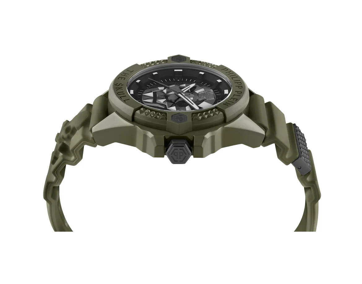THE $KULL ECOCERAMIC WATCH, цвет: Зеленый