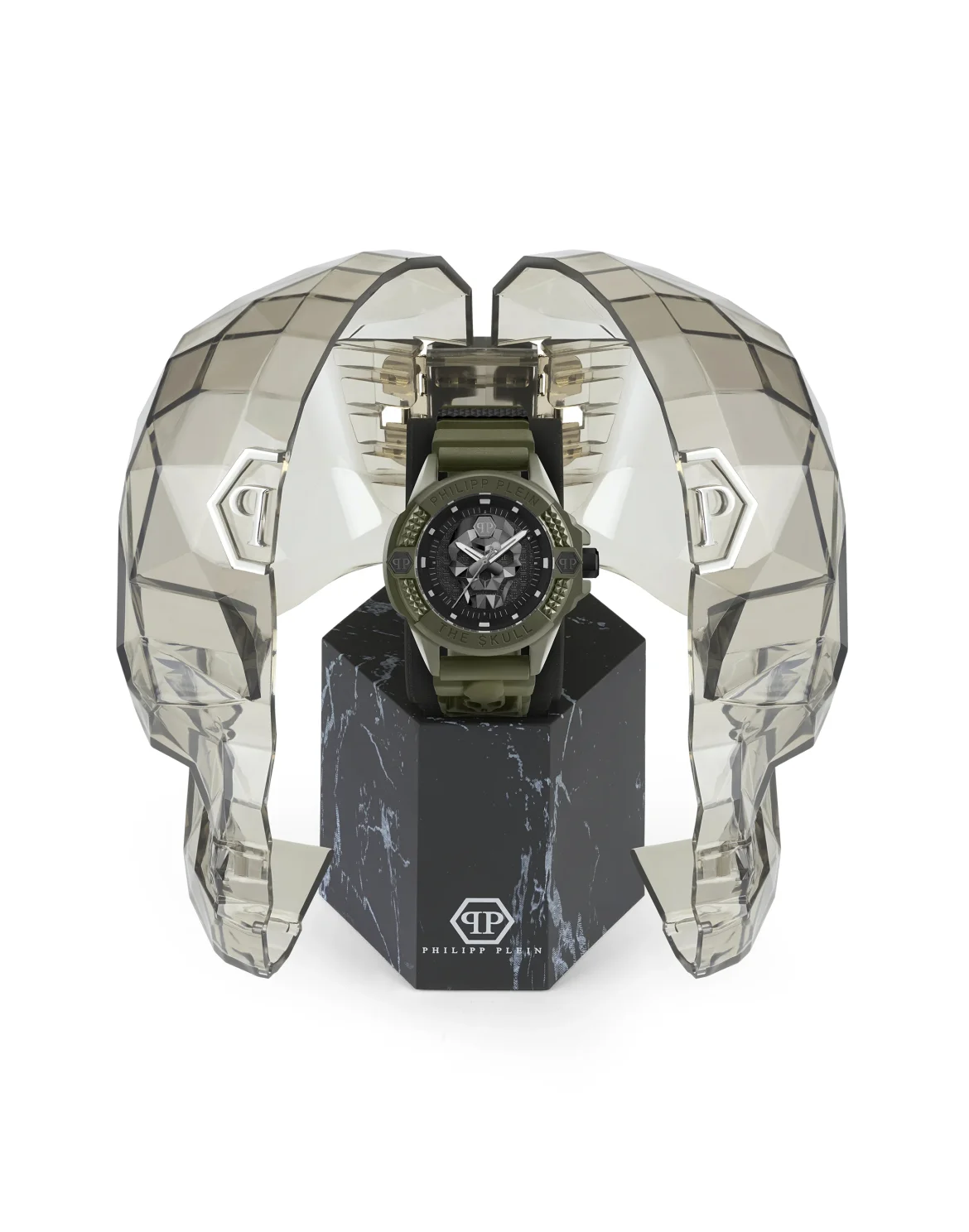 THE $KULL ECOCERAMIC WATCH, цвет: Зеленый