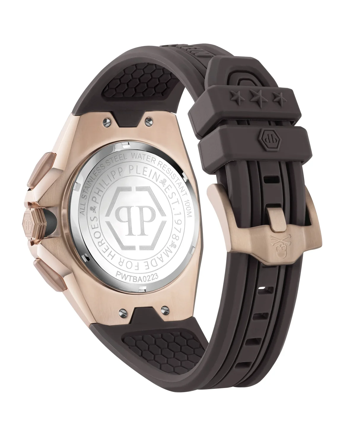 OCTAGON WATCH, цвет: Коричневый