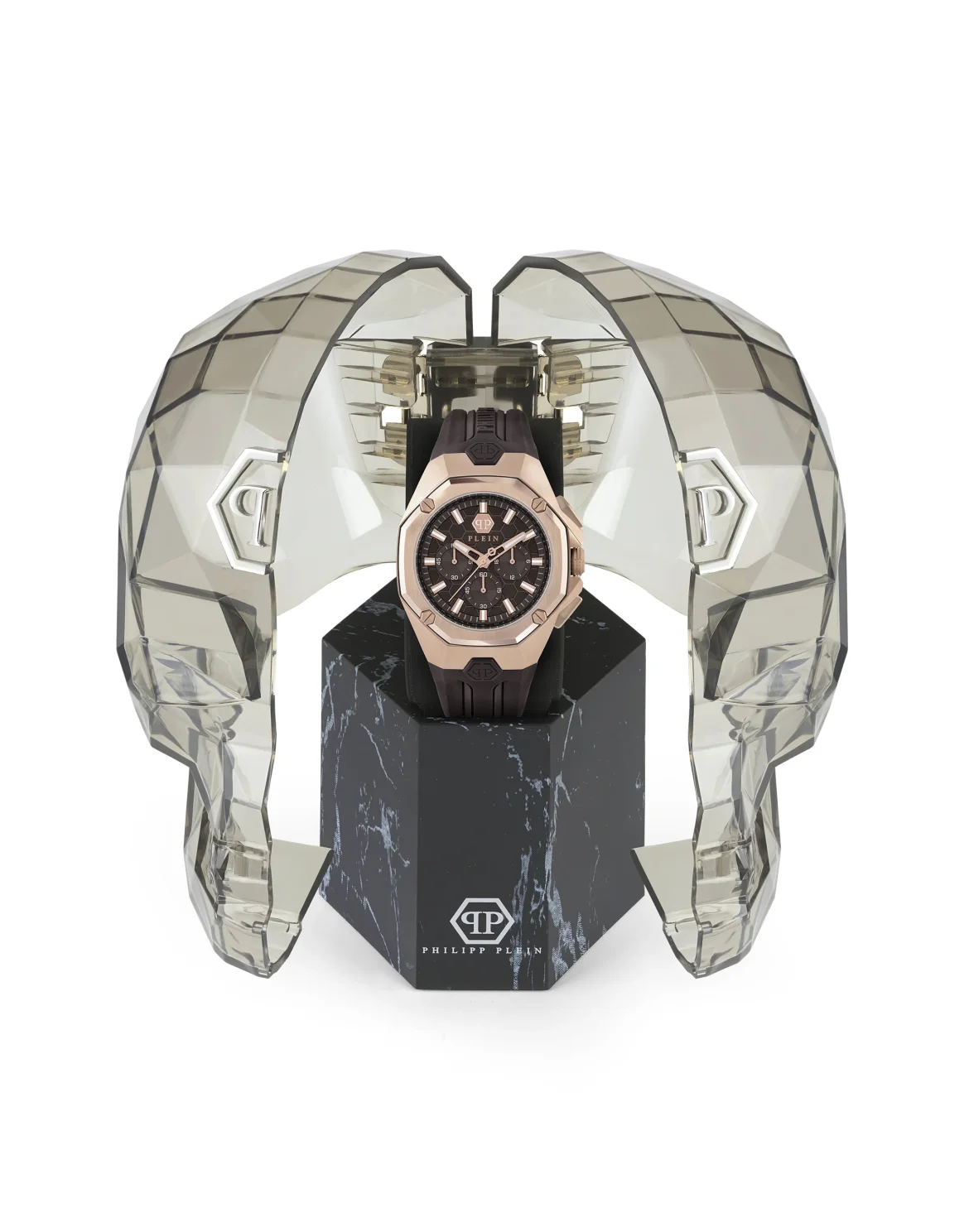 OCTAGON WATCH, цвет: Коричневый
