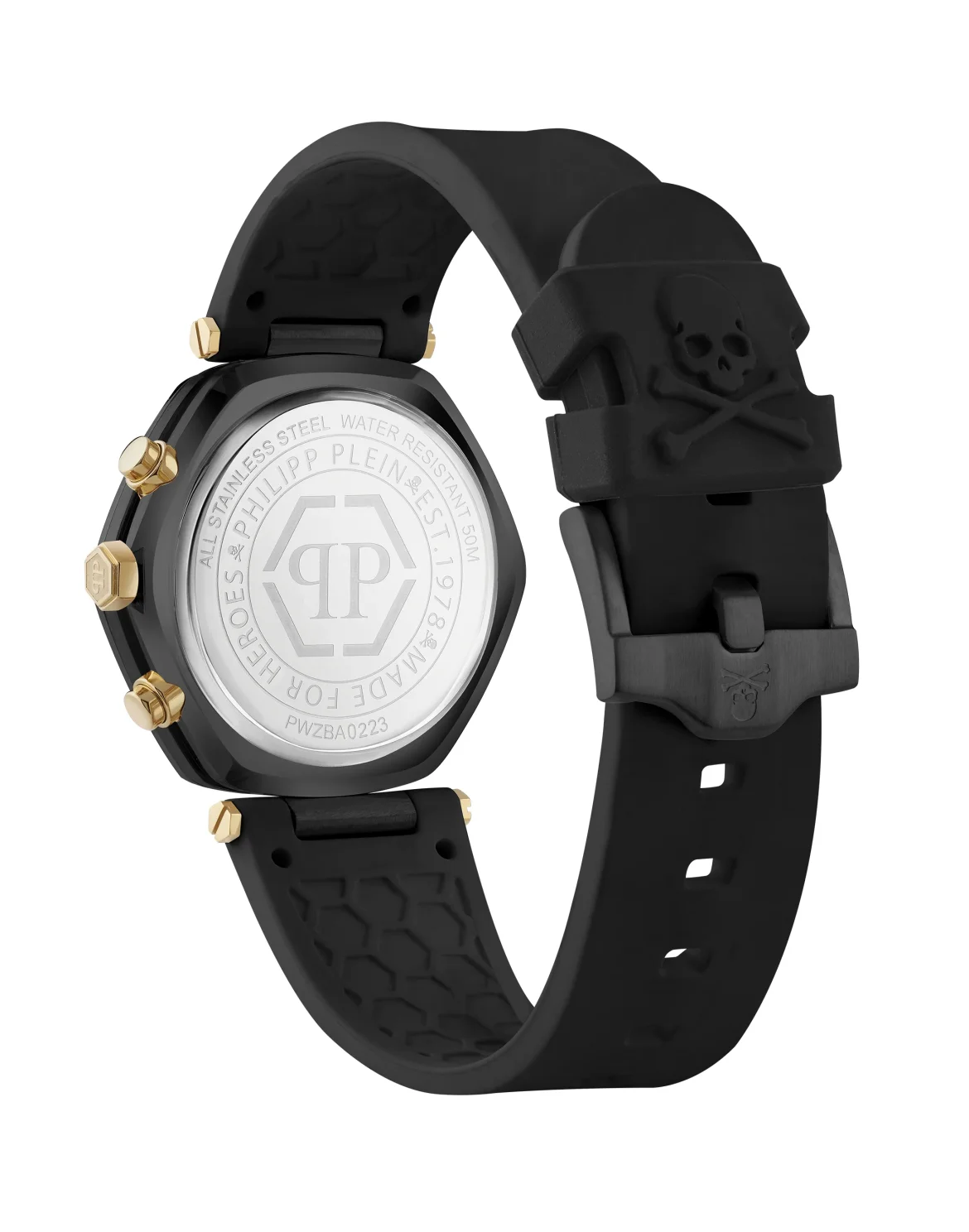 THE HEXAGON CHRONO WATCH, цвет: Черный