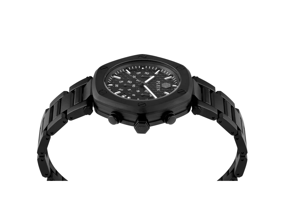 THE HEXAGON CHRONO WATCH, цвет: Черный