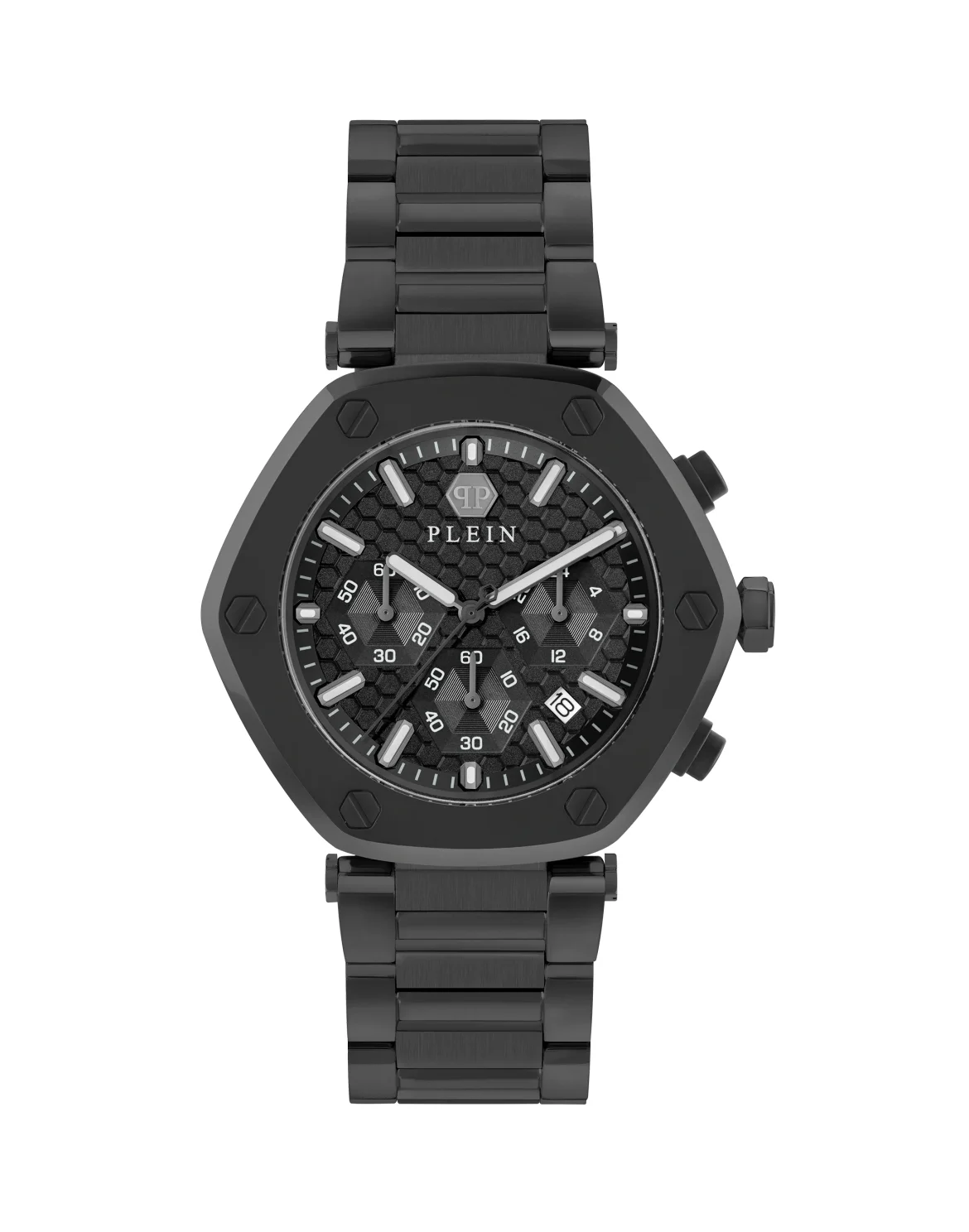 THE HEXAGON CHRONO WATCH, цвет: Черный