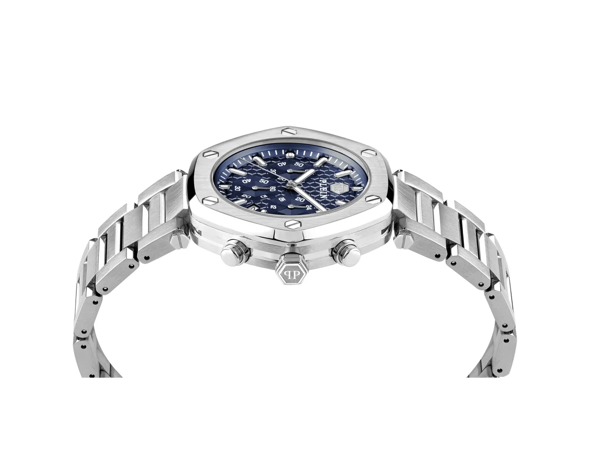 THE HEXAGON CHRONO WATCH, цвет: Серебристый