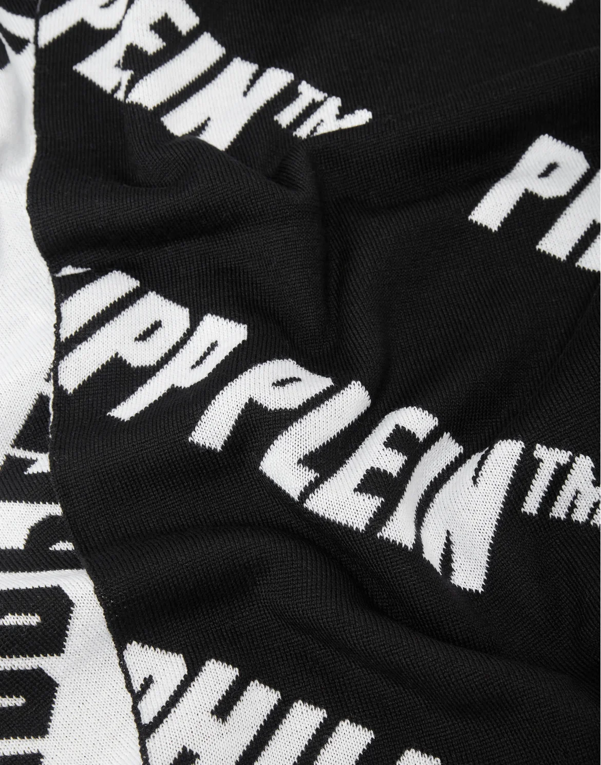 Jacquard Scarf Philipp Plein TM, цвет: Черный
