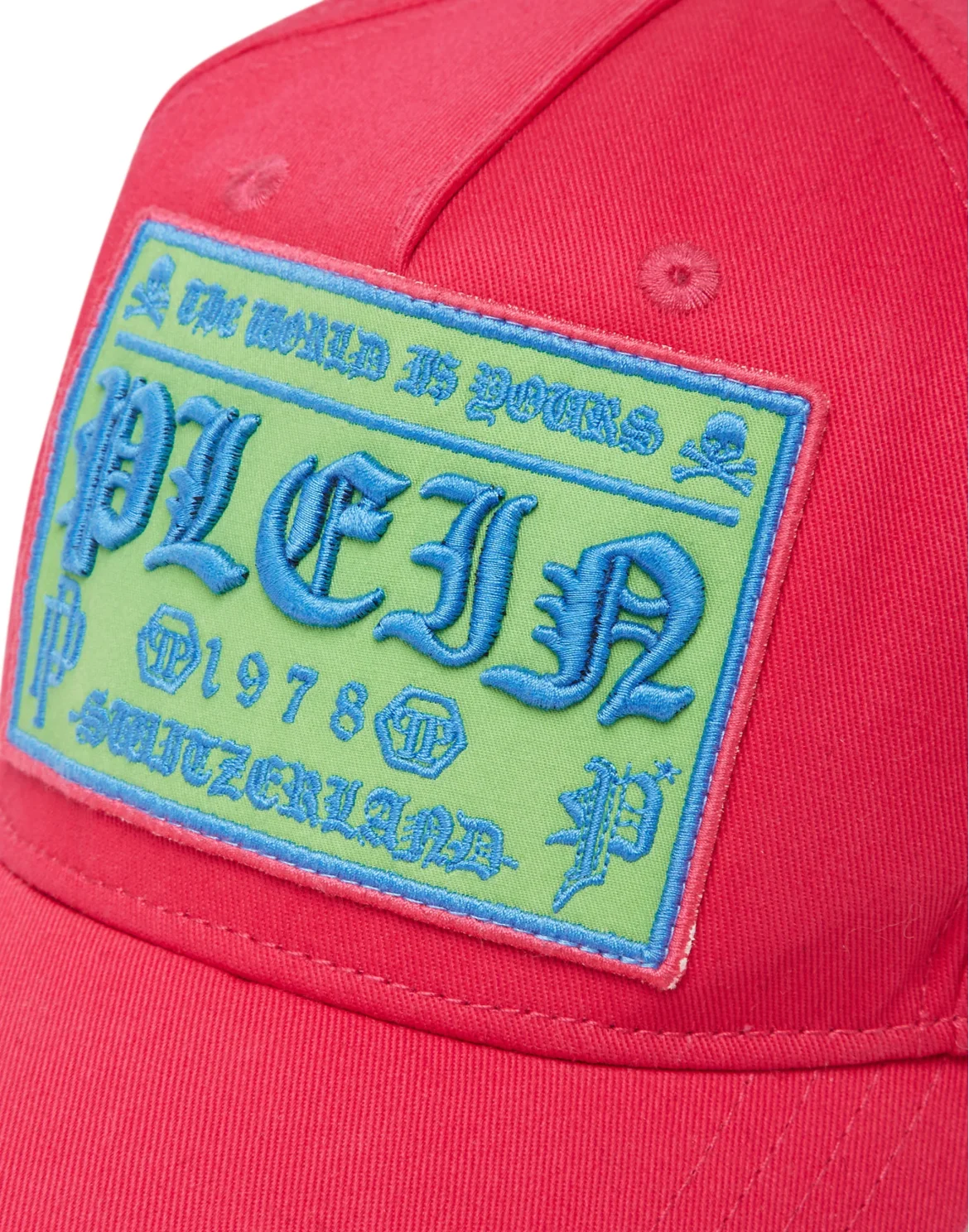 Baseball Cap Gothic Plein, цвет: Розовый