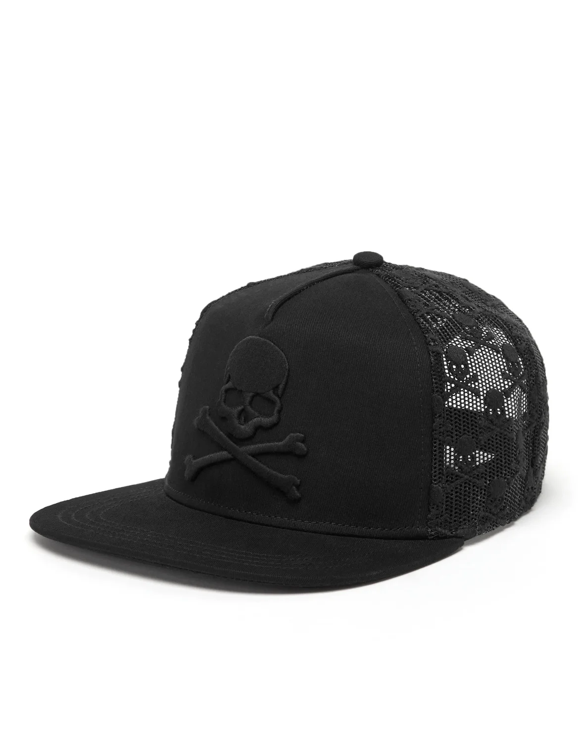 Baseball Cap Skull & Bones, цвет: Черный