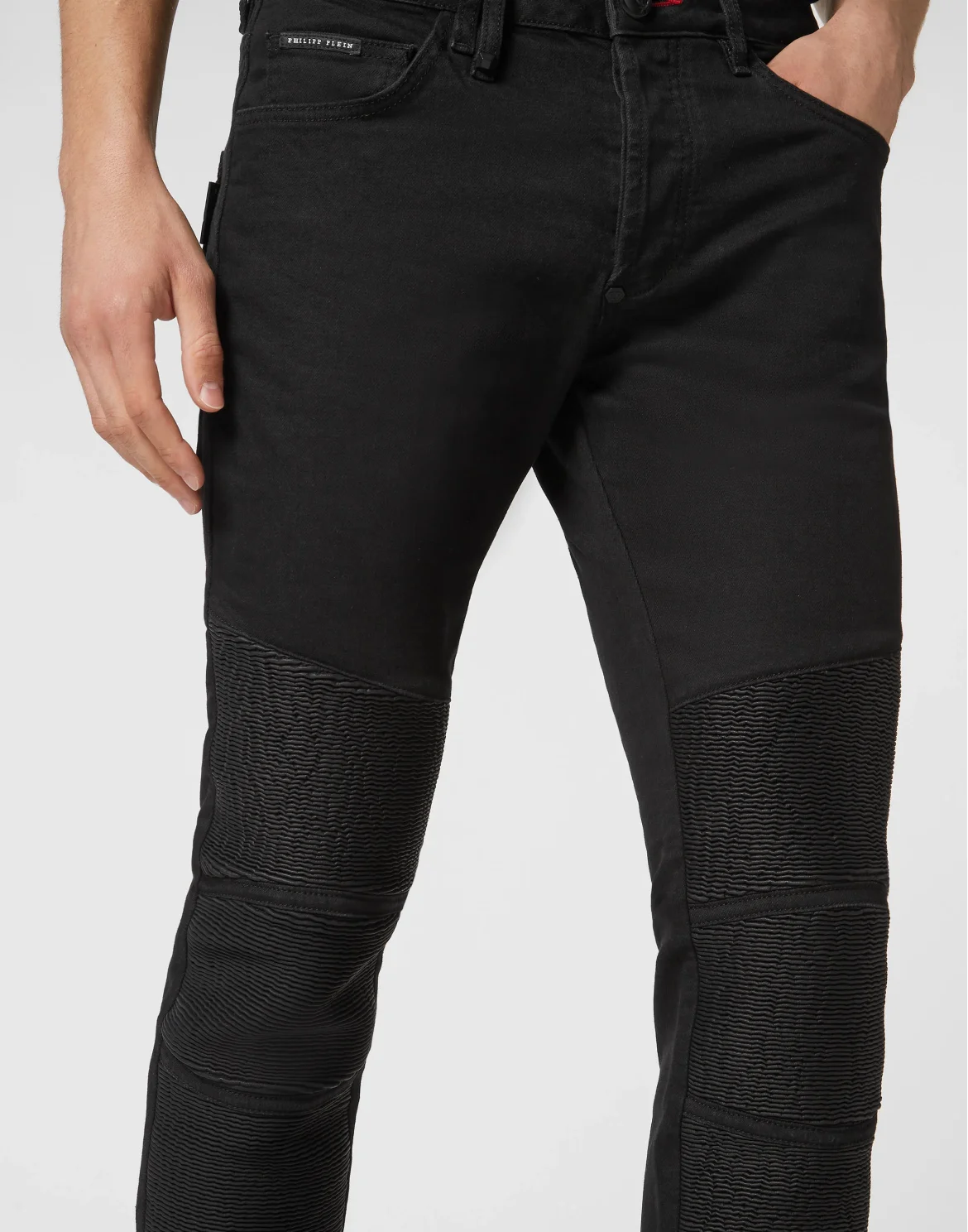 Denim Trousers Super Straight Cut, цвет: Черный