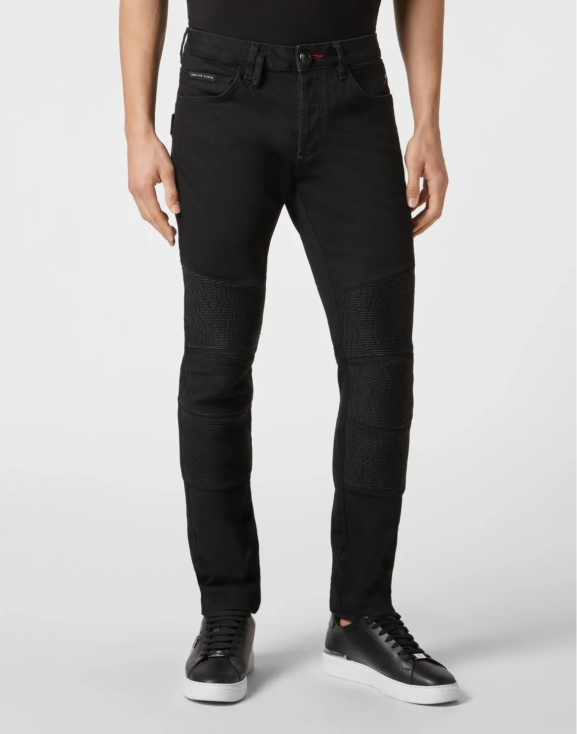 Denim Trousers Super Straight Cut, цвет: Черный