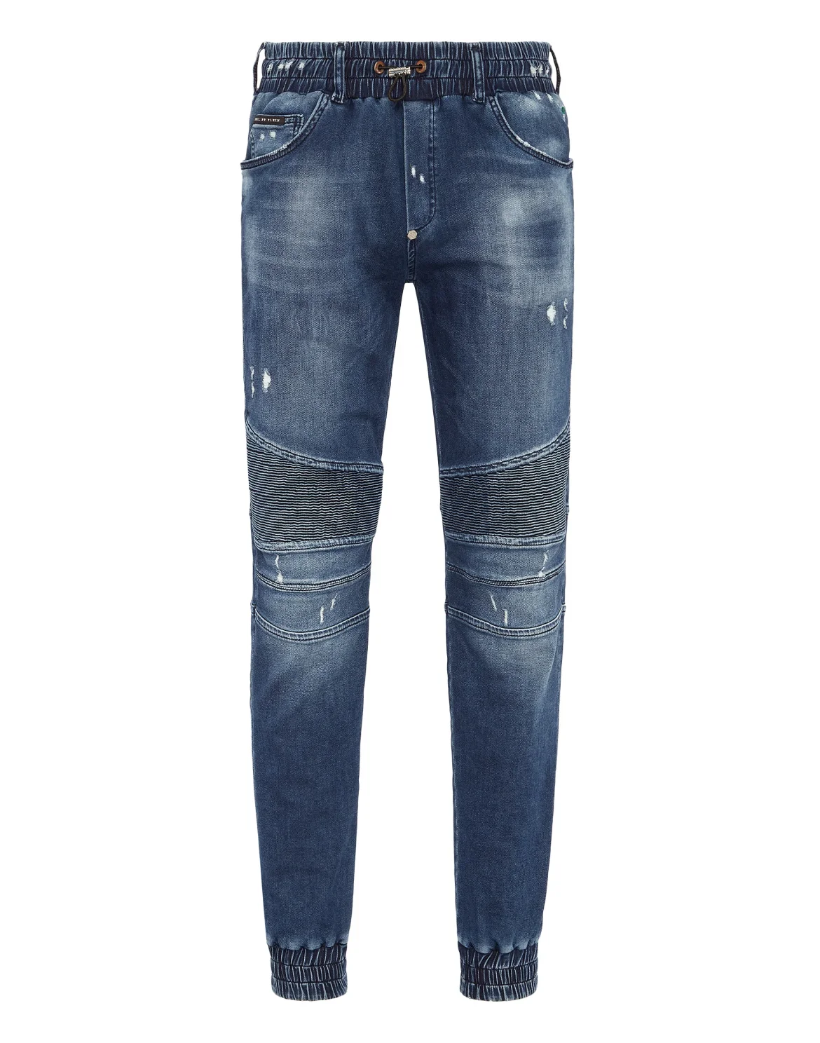 Denim Jogging Trousers, цвет: Синий