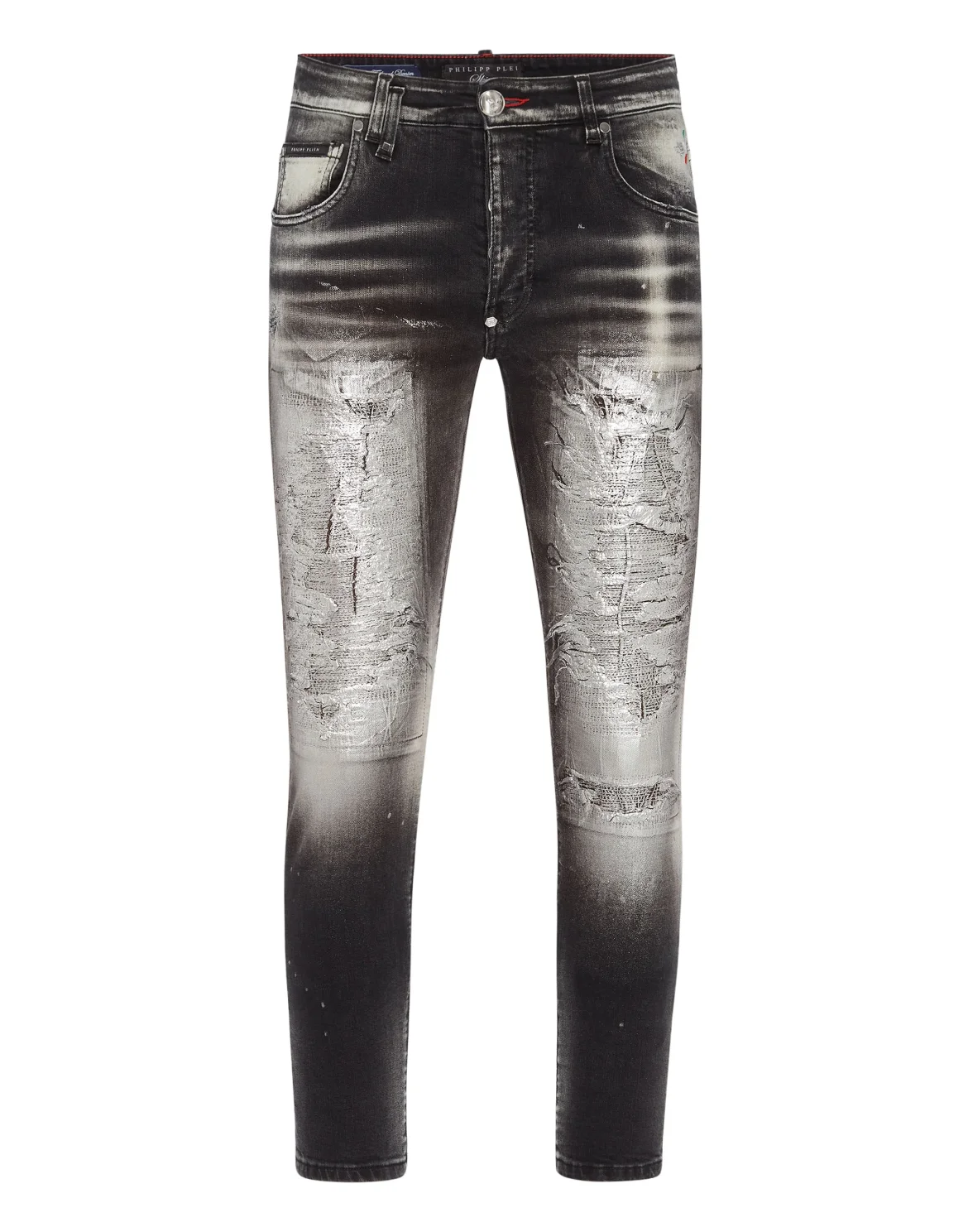 Denim Trousers Skinny Fit, цвет: Черный