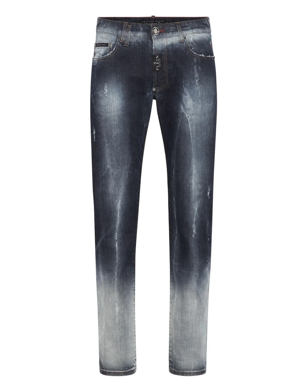 Denim Trousers Super Straight Cut Fit, цвет: Синий