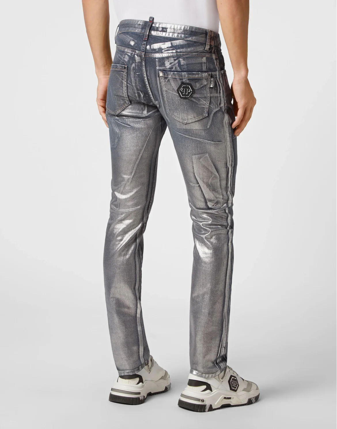 Denim Trousers Super Straight Cut Fit, цвет: Синий