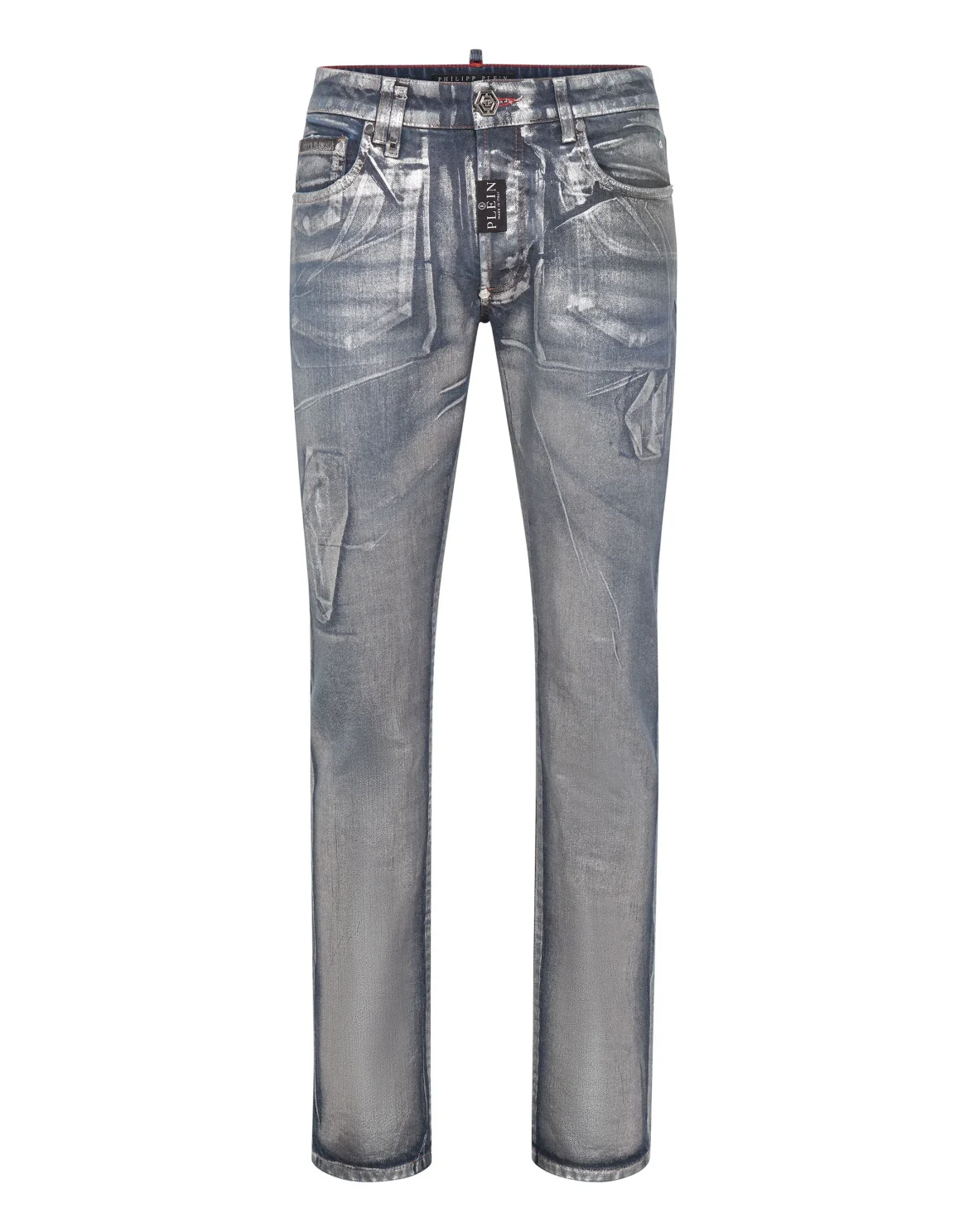 Denim Trousers Super Straight Cut Fit, цвет: Синий