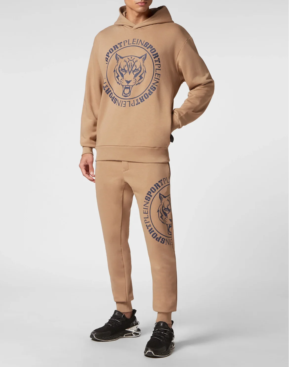 Hoodie Sweatshirt Tiger, цвет: Бежевый