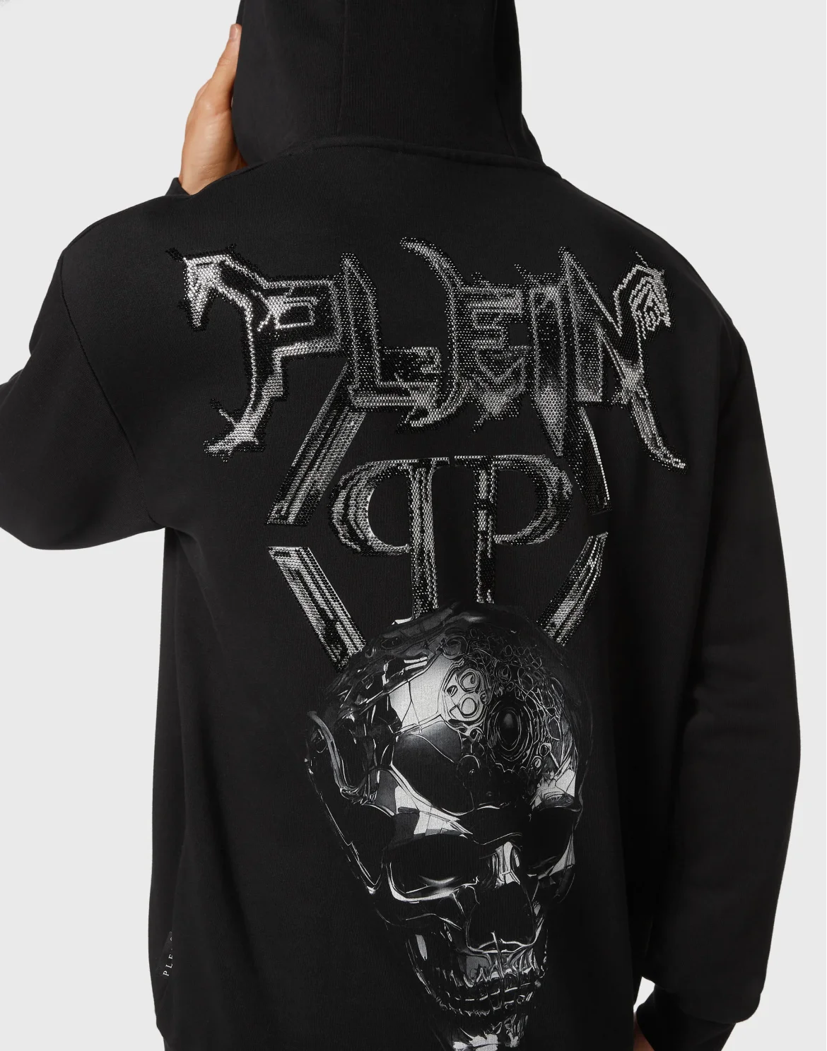 Hoodie Sweatshirt Chrome, цвет: Черный