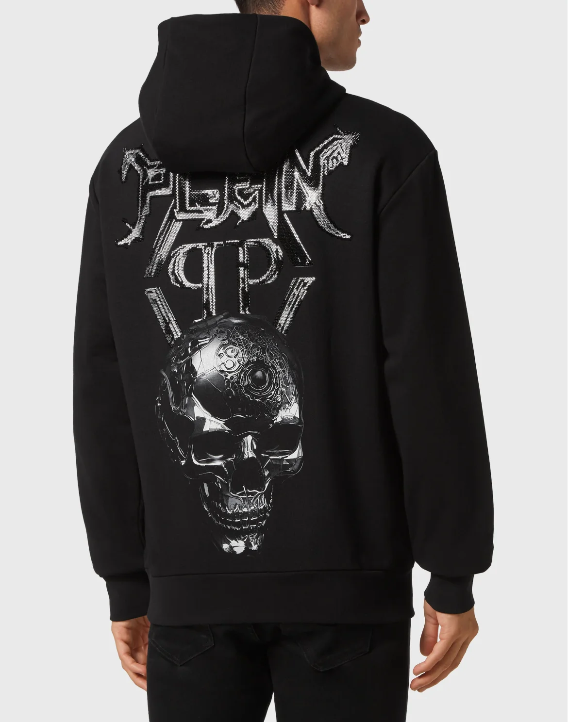 Hoodie Sweatshirt Chrome, цвет: Черный
