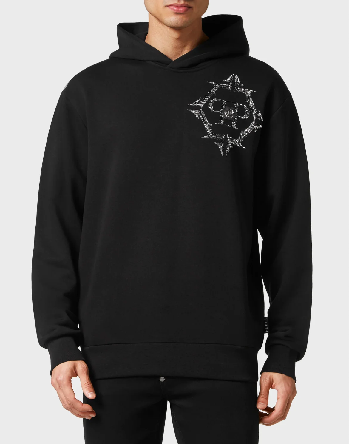 Hoodie Sweatshirt Chrome, цвет: Черный