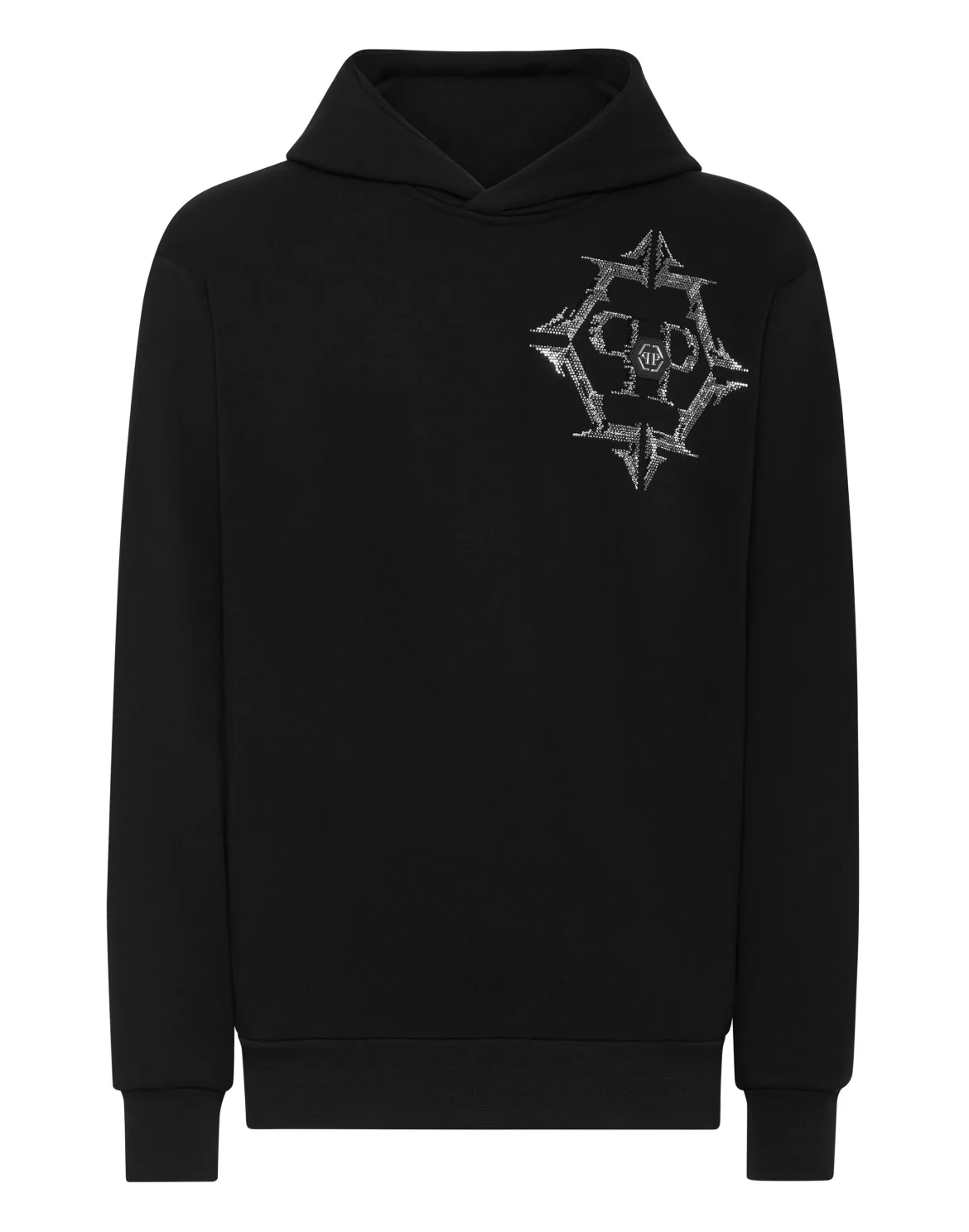 Hoodie Sweatshirt Chrome, цвет: Черный