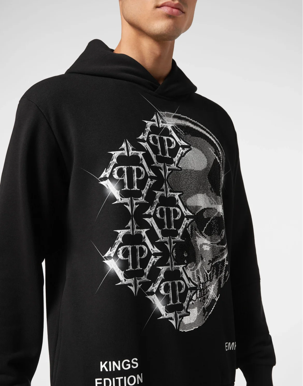 Hoodie Sweatshirt Chrome, цвет: Черный