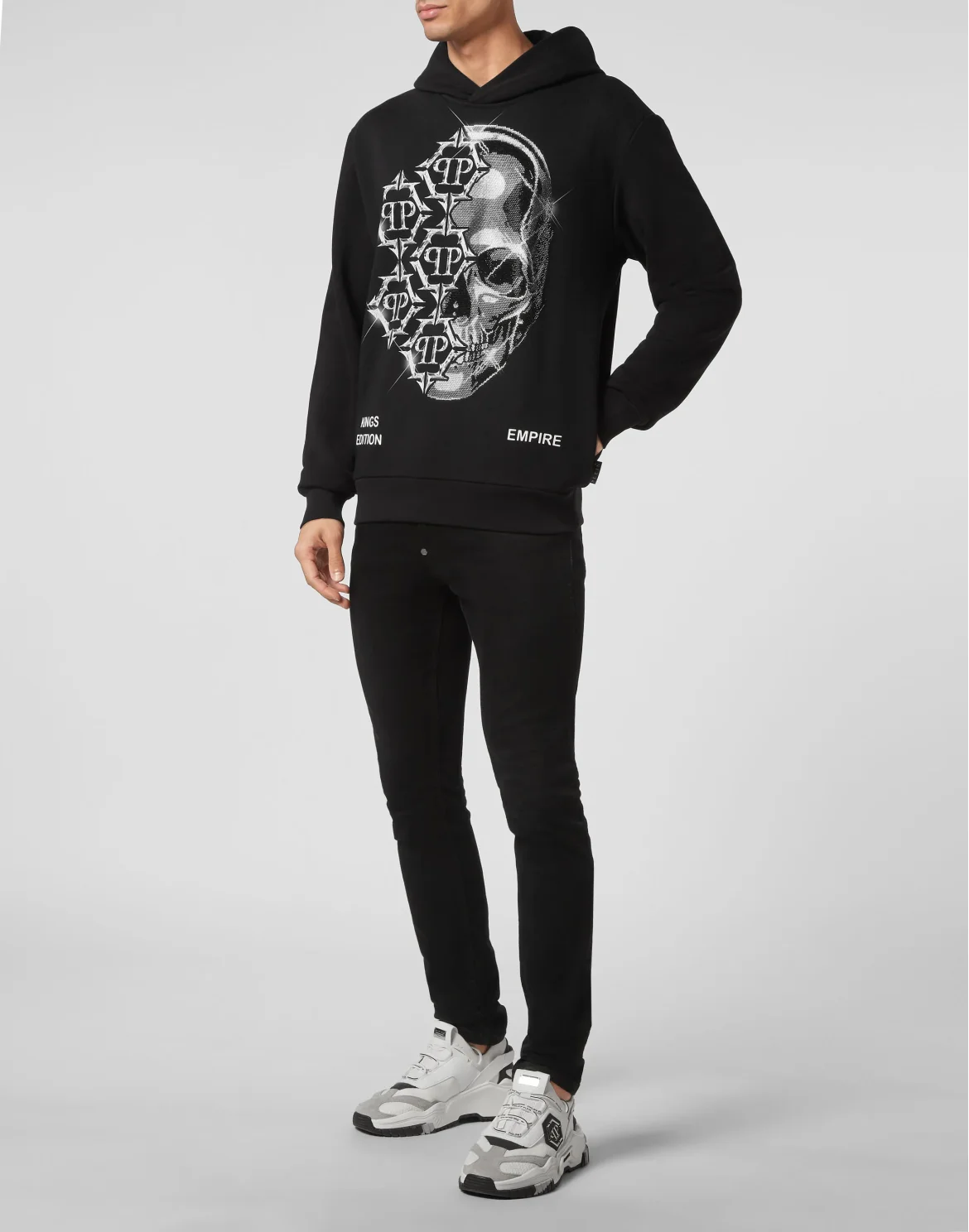 Hoodie Sweatshirt Chrome, цвет: Черный