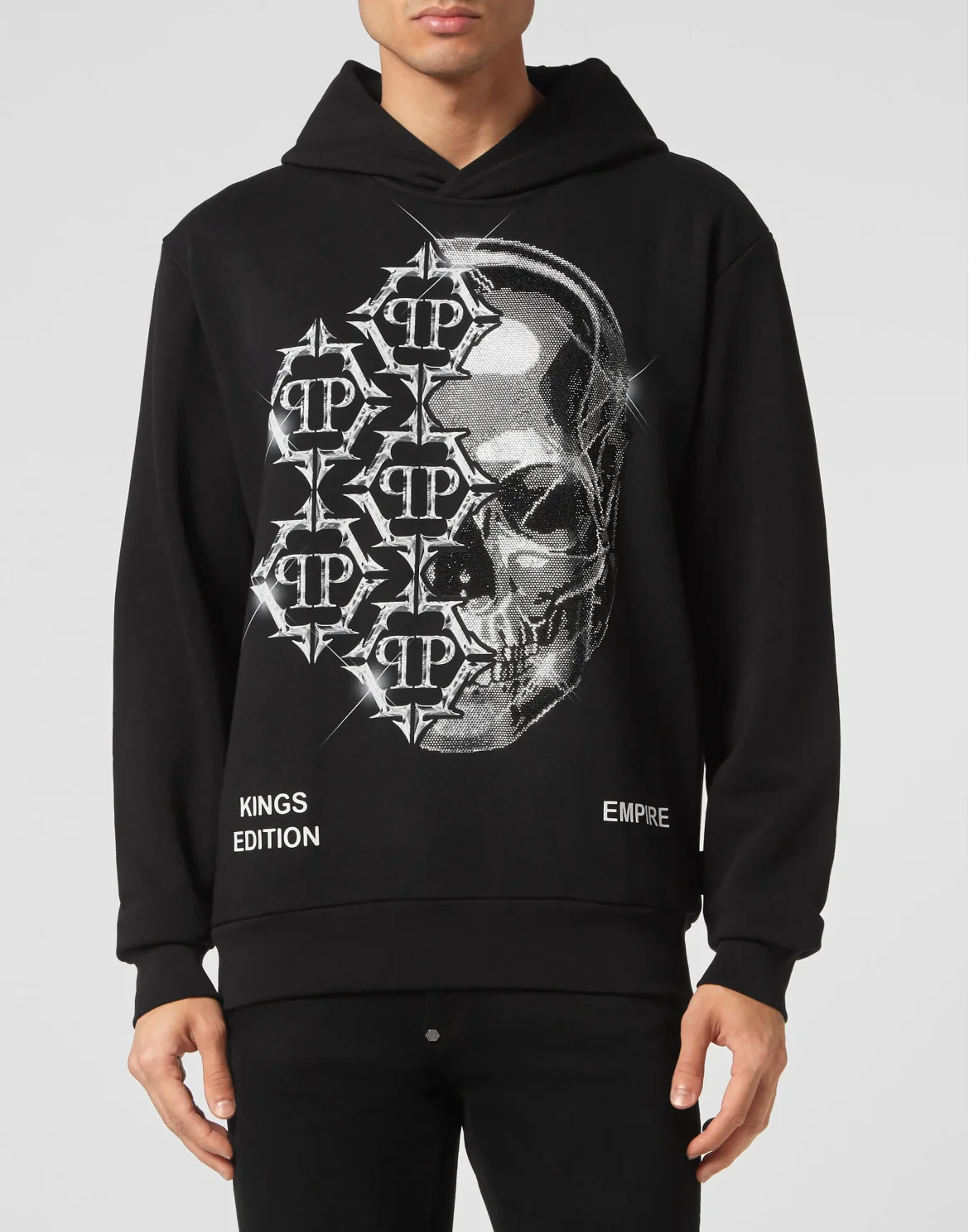 Hoodie Sweatshirt Chrome, цвет: Черный
