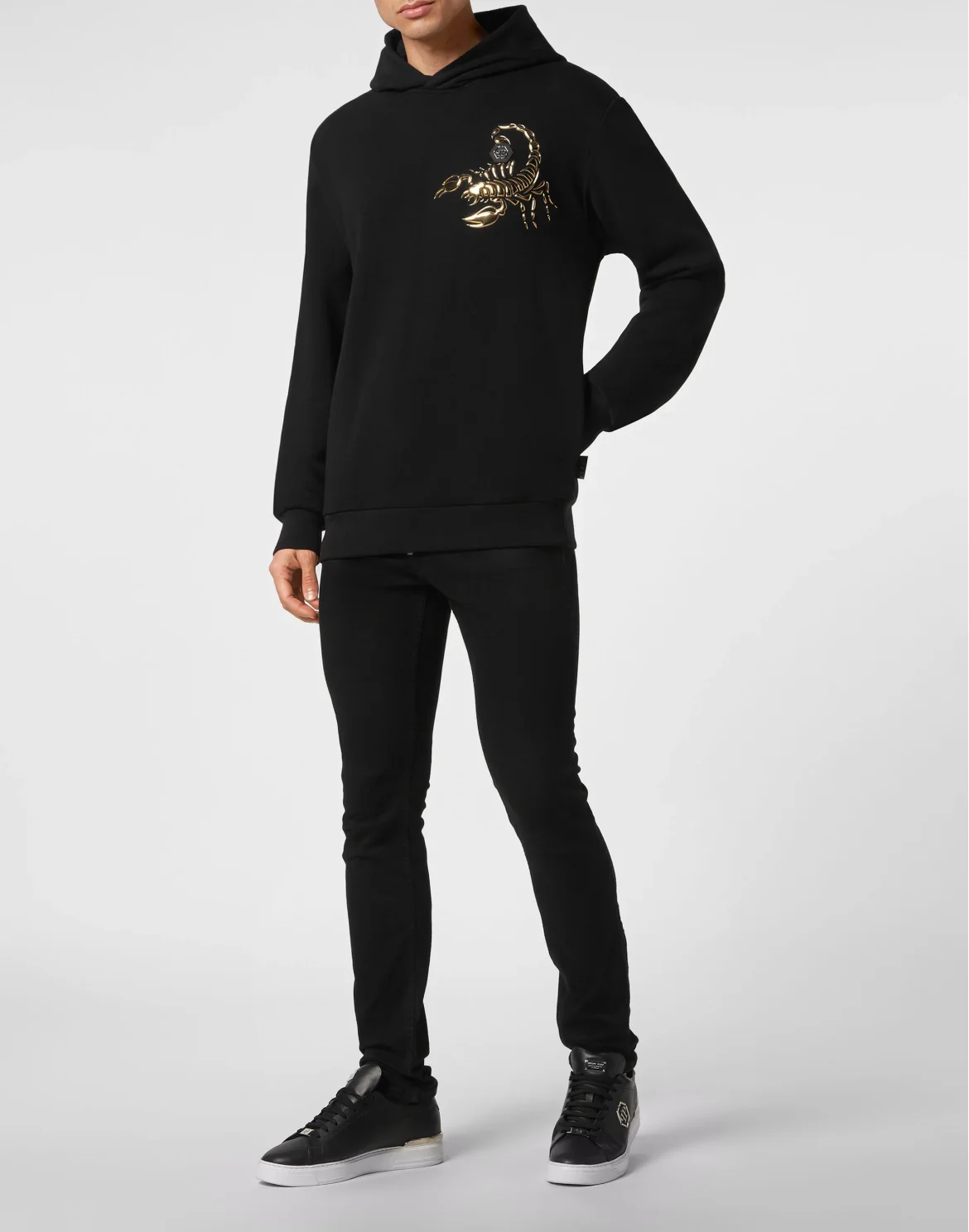 Hoodie Sweatshirt Scorpion, цвет: Черный