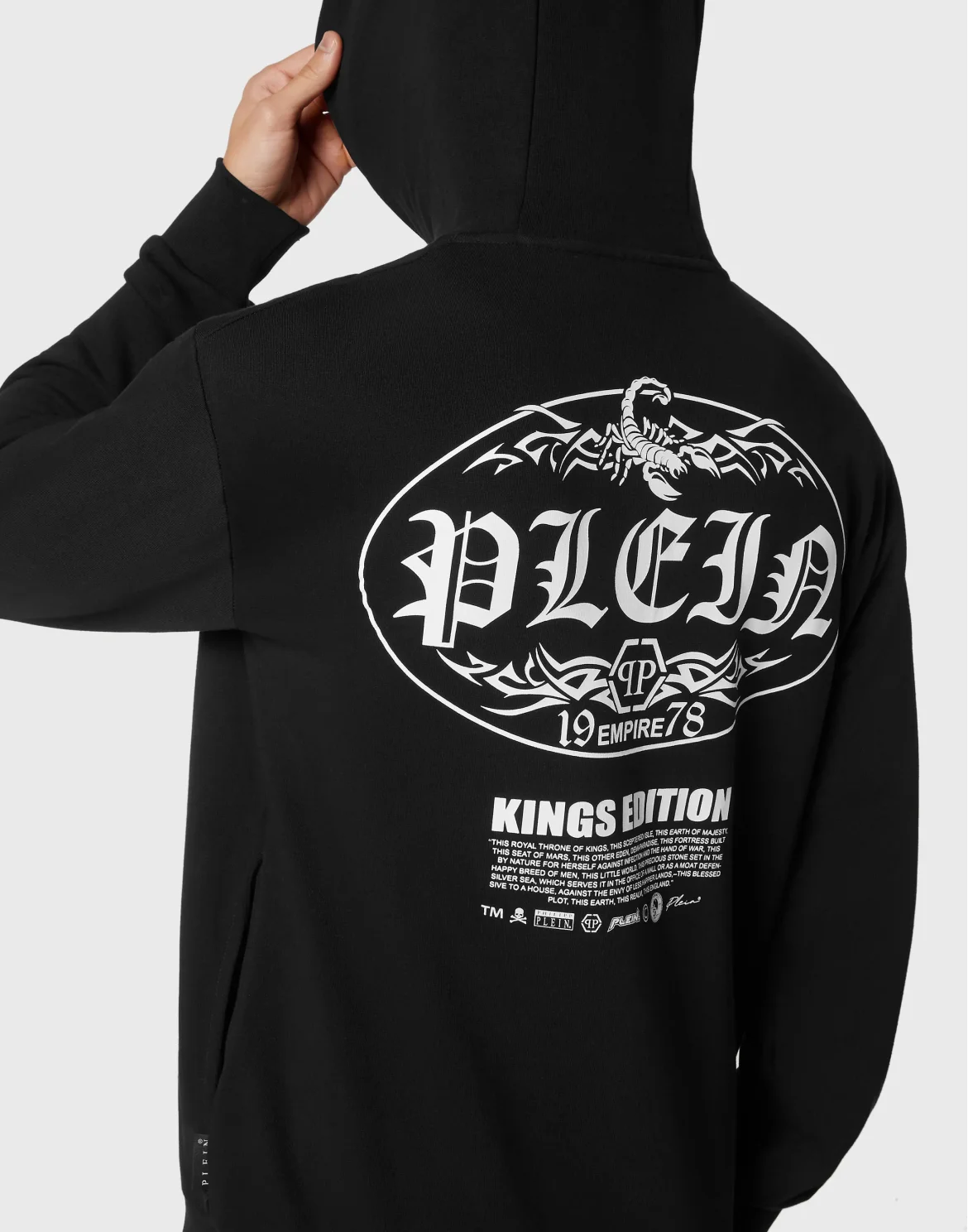 Hoodie Sweatshirt Scorpion, цвет: Черный