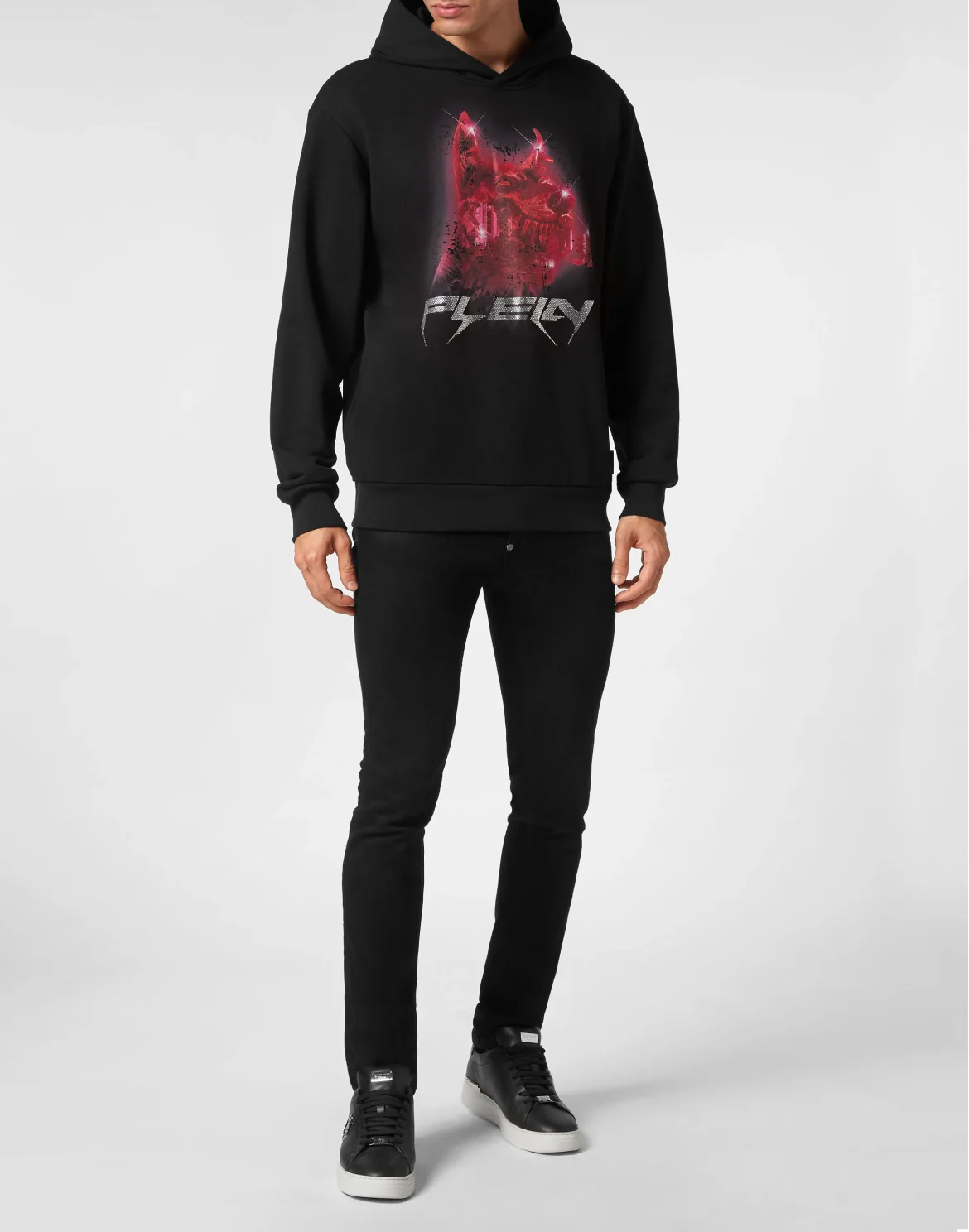 Hoodie Sweatshirt Dog, цвет: Черный
