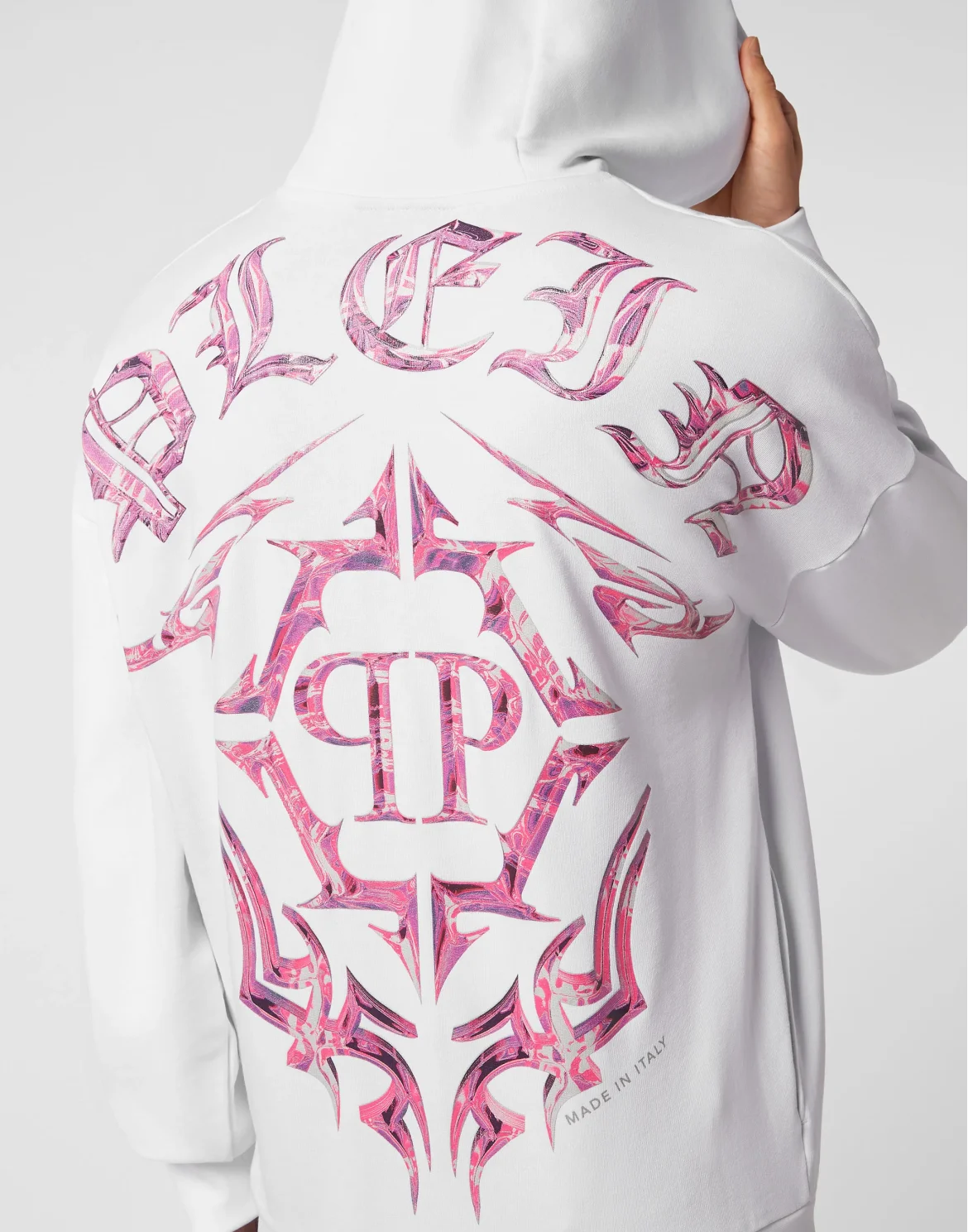 Hoodie sweatshirt Chrome, цвет: Белый