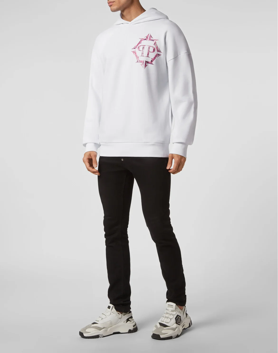 Hoodie sweatshirt Chrome, цвет: Белый