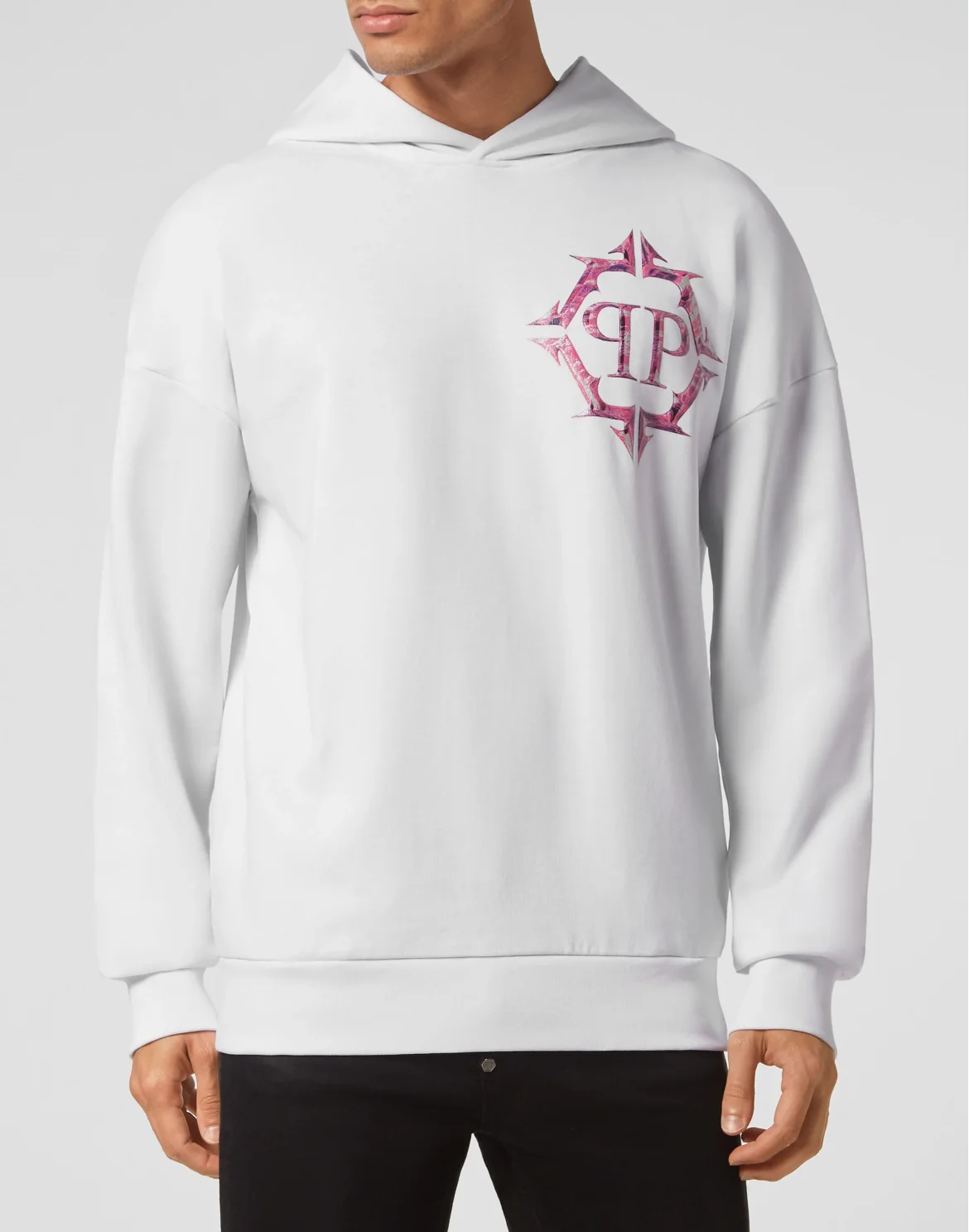 Hoodie sweatshirt Chrome, цвет: Белый