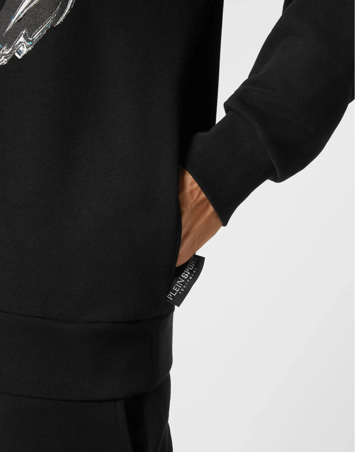 Hoodie Sweatshirt Chrome Tiger, цвет: Черный