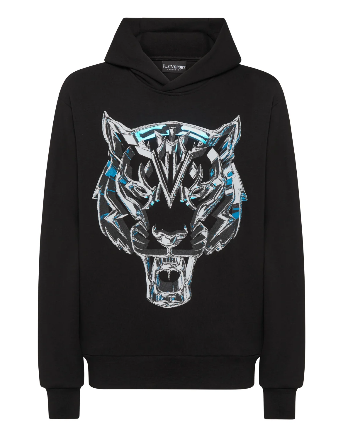 Hoodie Sweatshirt Chrome Tiger, цвет: Черный