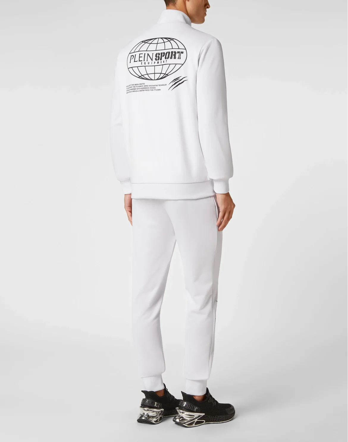 Jogging Tracksuit: Top/Trousers Multilogo, цвет: Белый